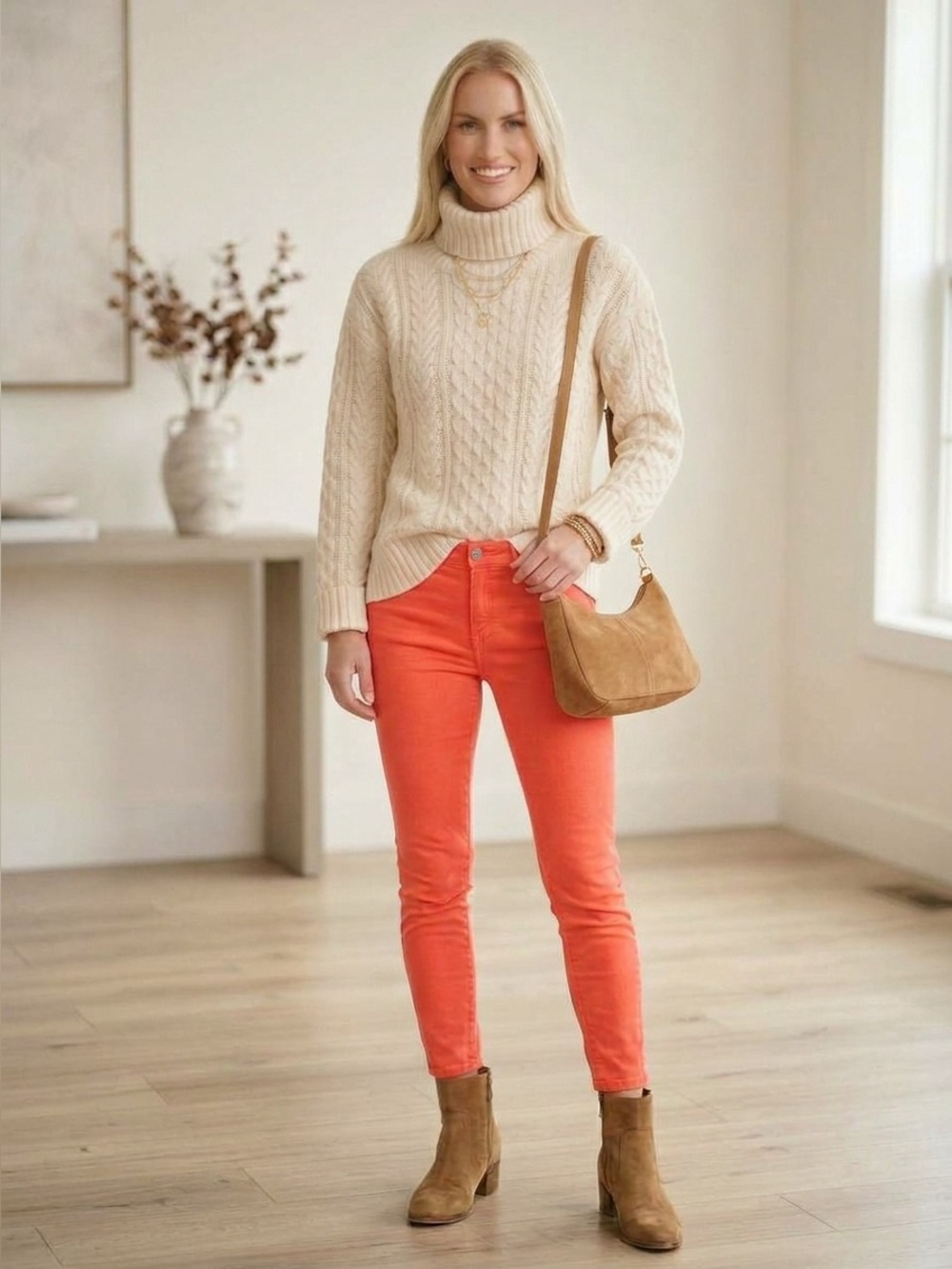 Levi's 535 Denim Leggings Coral Pink Orange Stretch Skinny Jean Jeggings Size 28